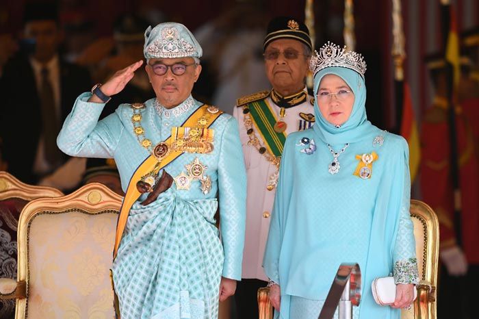 Los reyes de Malasia, en cuarentena