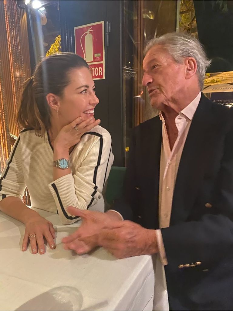 El bonito homenaje de Isabelle Junot a su padre, fallecido hace una semana