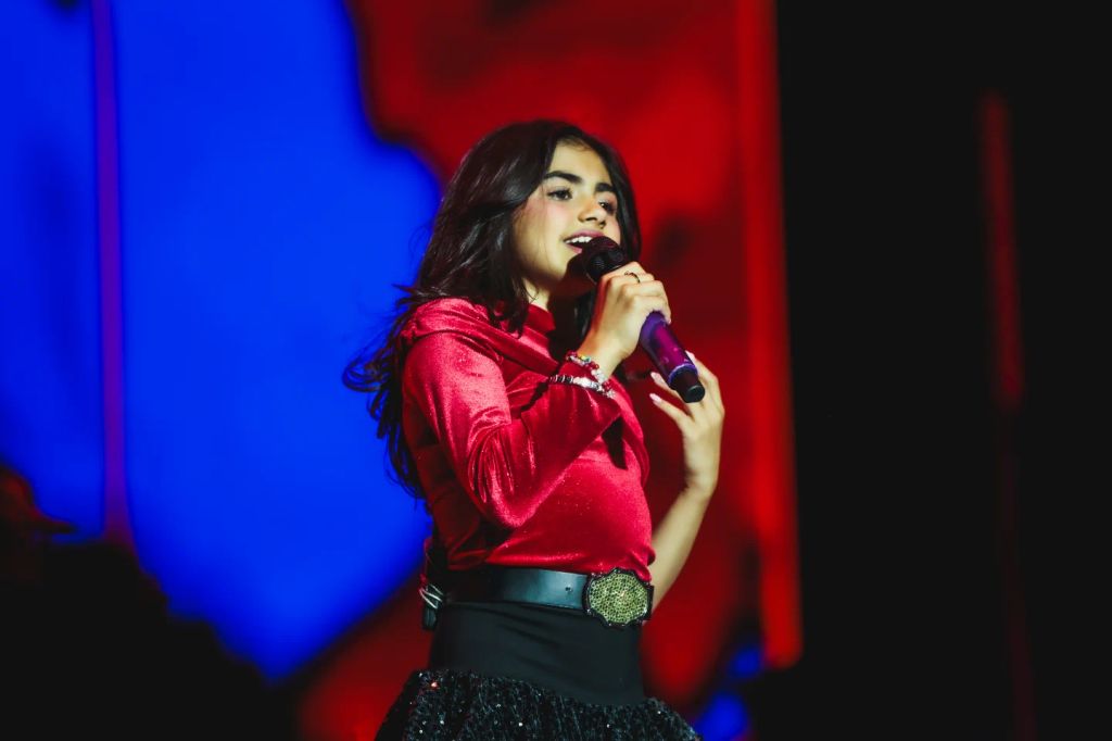 Valeria, hija de María José, ha cantado con su mamá en algunas ocasiones
