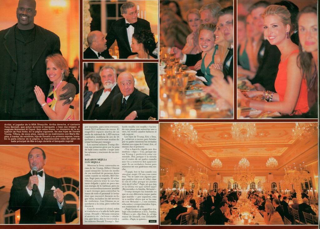 Boda de Donald y Melania Trump