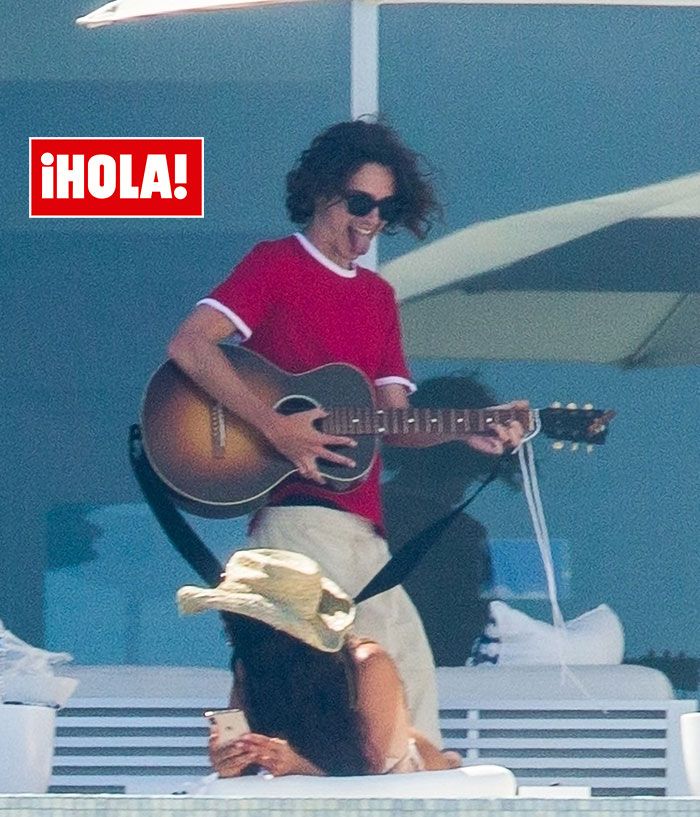 Eiza González y Timothée Chalamet 