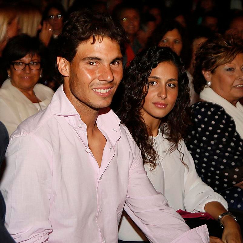 rafa nadal y su esposa mery perell 