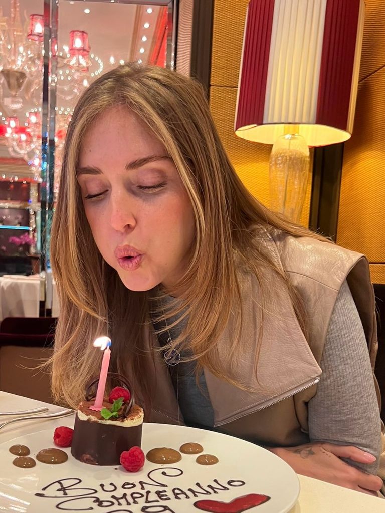 Chiara Ferragni ha soplado las velas de este nuevo año que comienza