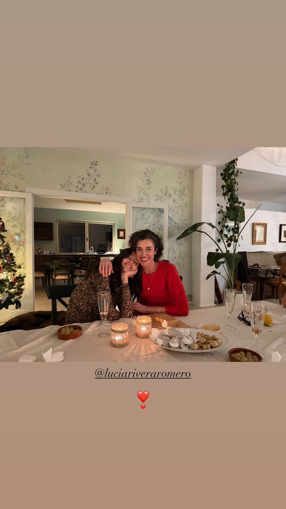 Blanca y su hija Lucía pasan la Nochevieja juntas