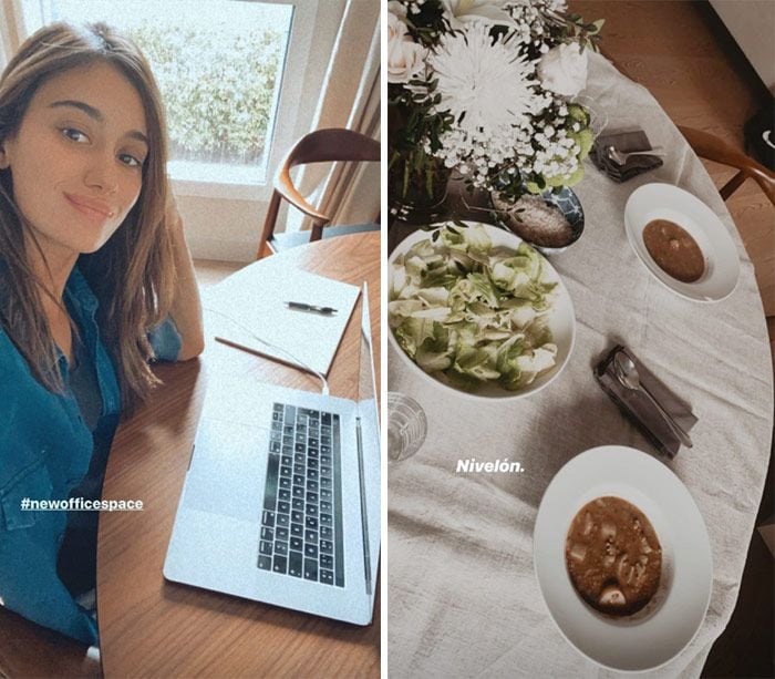 Álex González, en casa con su 'mejor equipo': su novia y sus mascotas