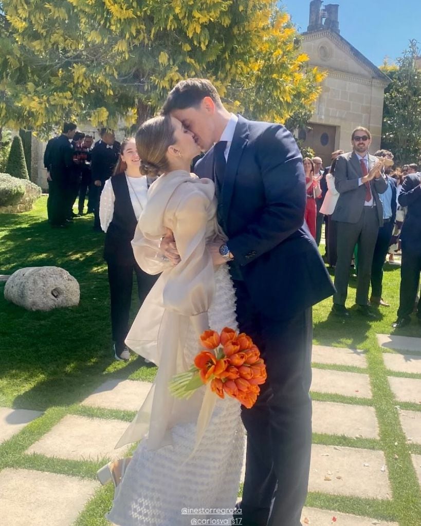 Ramos de novia naranja tulipanes