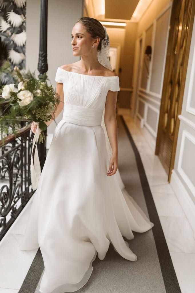 Look de novia viral de Navascués