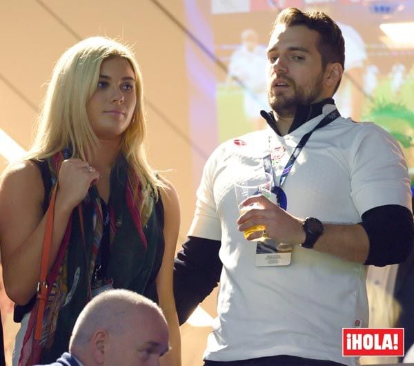 La pareja fue vista por vez primera en octubre del año pasado durante un partido en el estadio Twickenham de Londres
