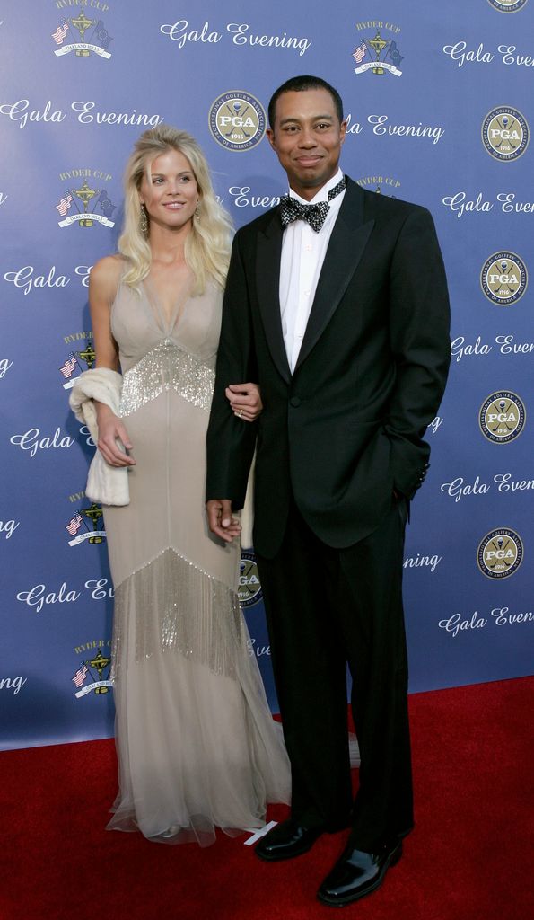 El golfista comparte sus hijo con su exesposa, Elin Nordegren