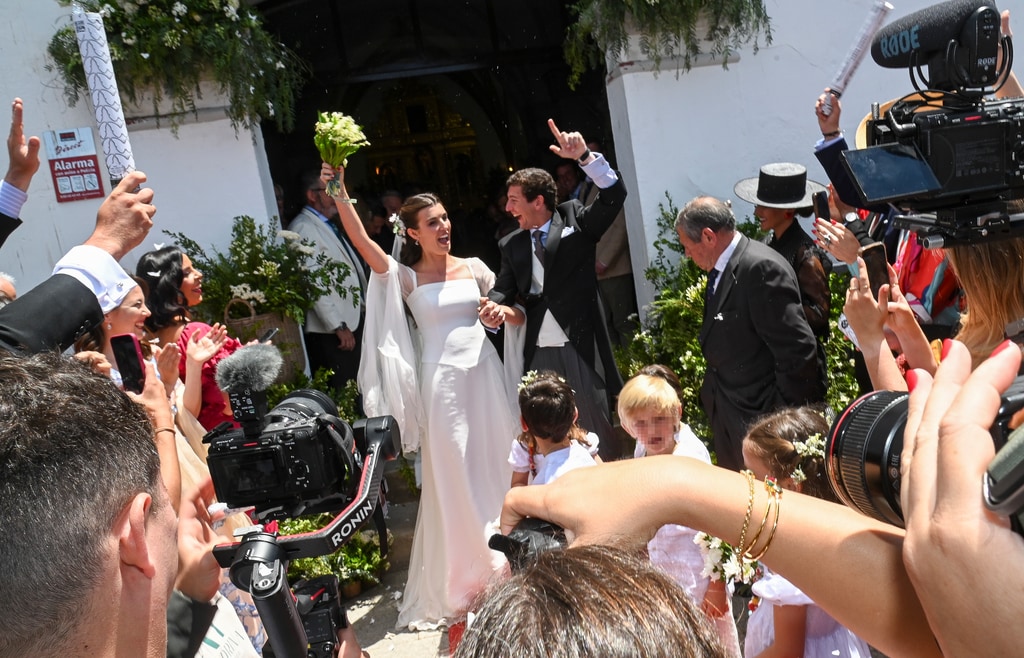 La gran boda de la Patricia Cadaval: una novia espectacular y unos  invitados top
