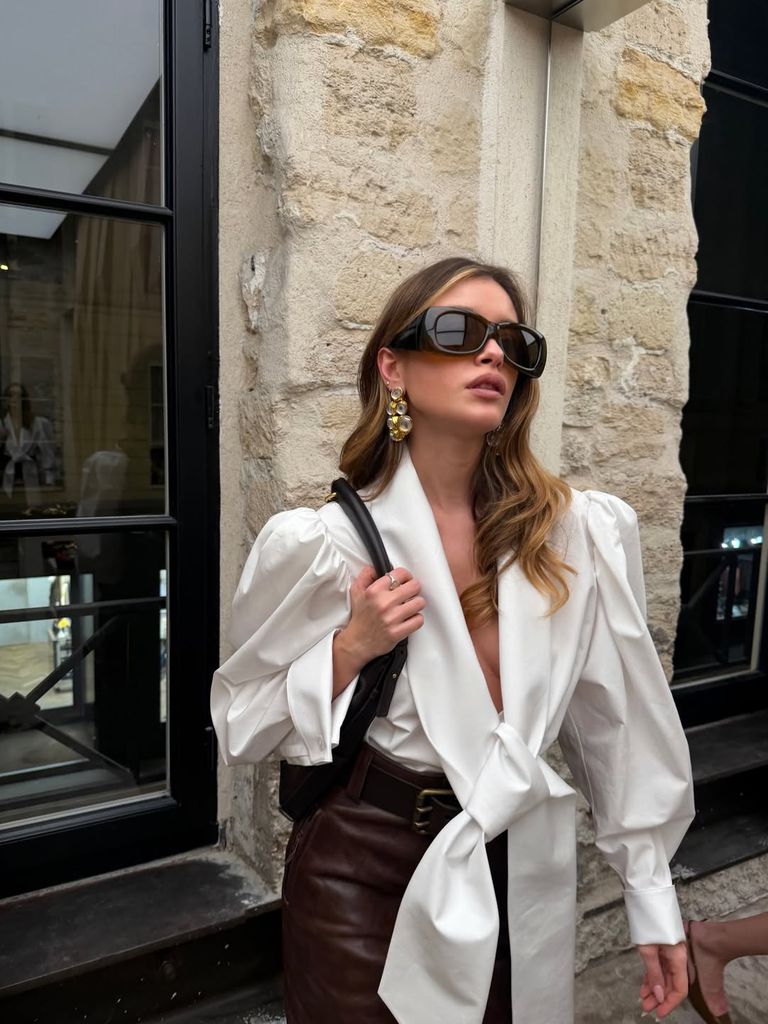 La blusa blanca era un símbolo de riqueza