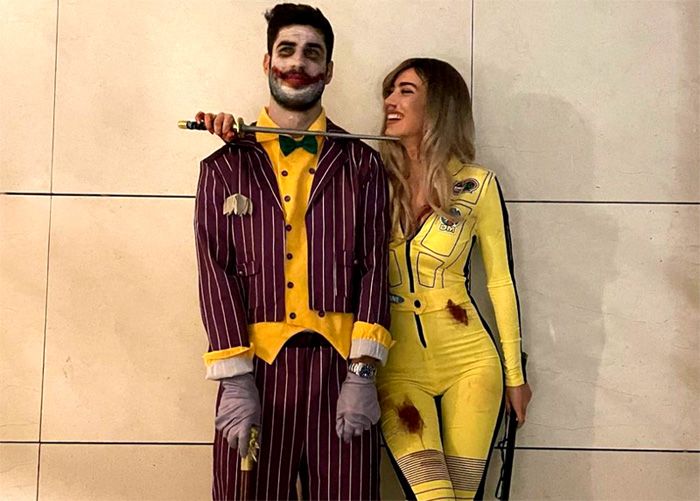 Marco Asensio y Sandra Garal