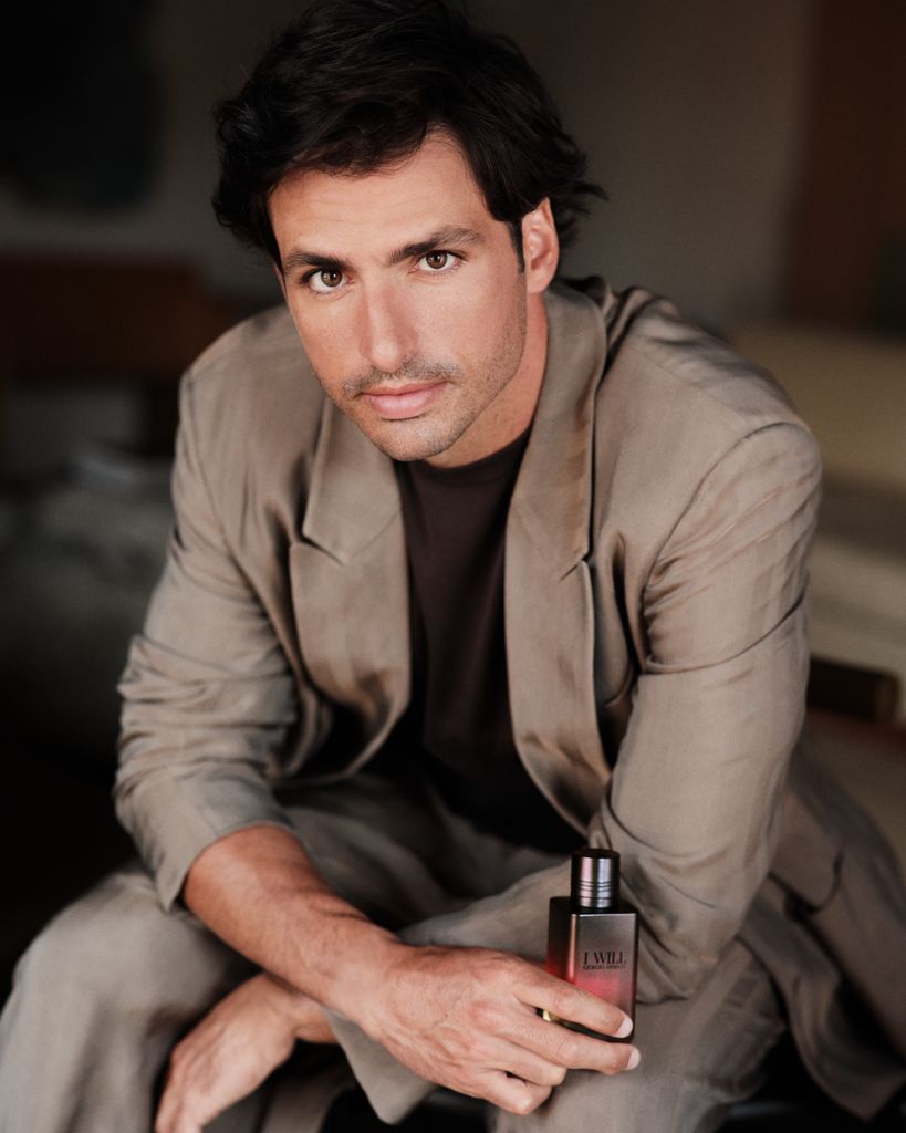 carlos sainz anuncio armani perfume