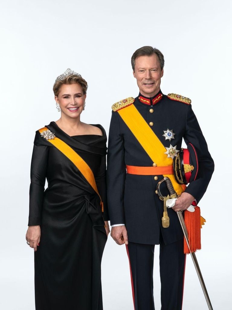Retrato oficial de los grandes duques de Luxemburgo