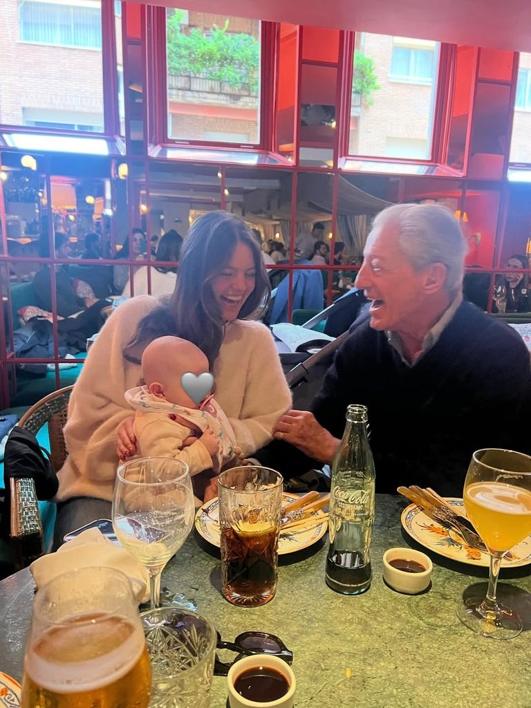 El bonito homenaje de Isabelle Junot a su padre, fallecido hace una semana