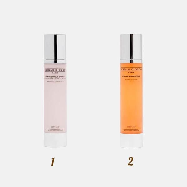 Collage de productos que utiliza Natalie Portman