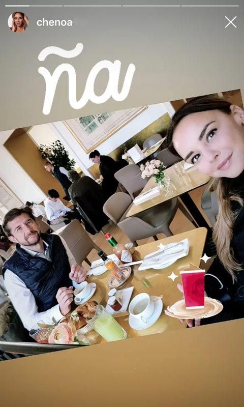 Chenoa y Miguel Sánchez Encinas