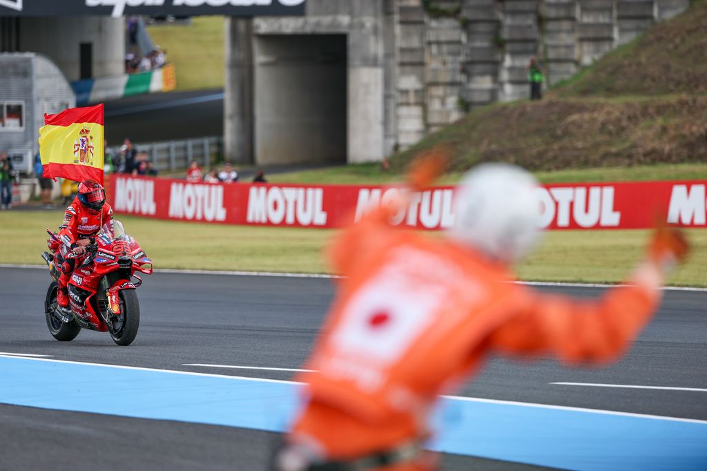 Marc Márquez, campeón del mundo de MotoGP