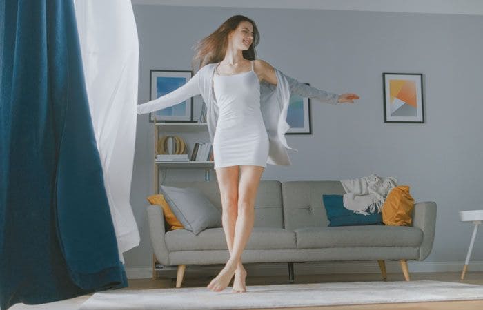 chica bailando