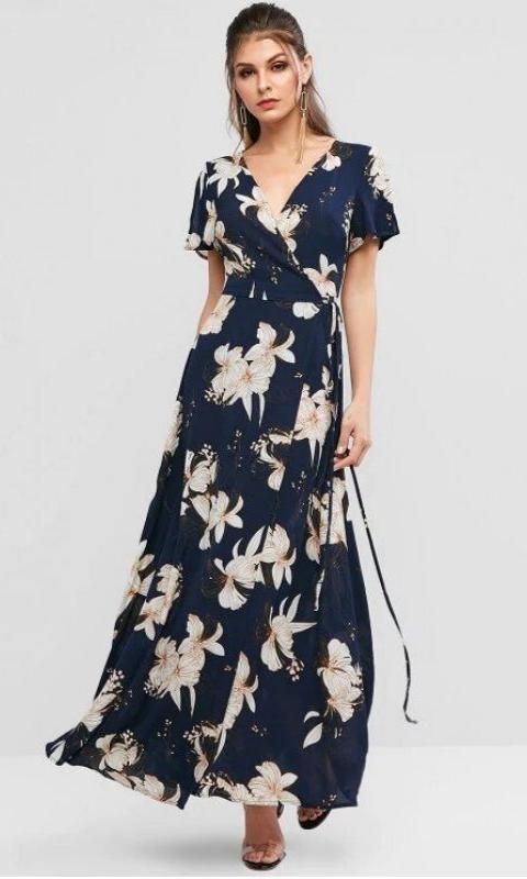 zaful maxi dress