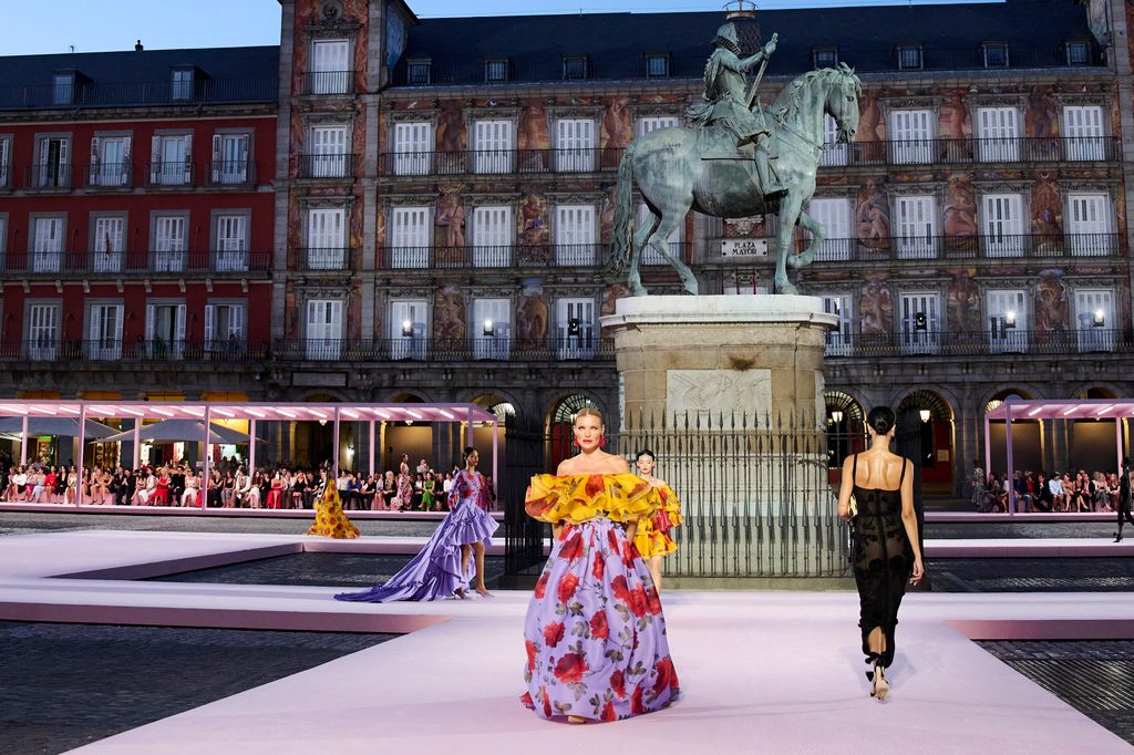 Carolina Herrera presentó su colección primavera/verano 2026 en Madrid. 