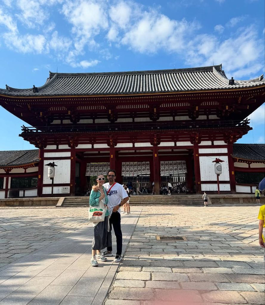 Raquel Sánchez Silva y su pareja, el productor Matías Dumont en sus vacaciones en Japón durante el verano de 2025