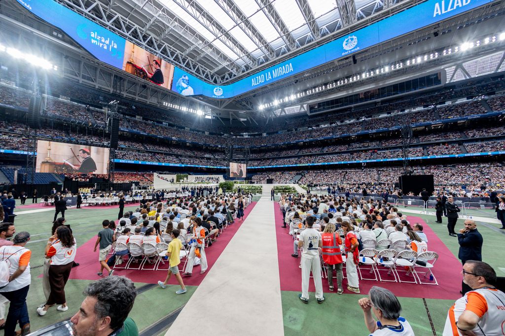 El Estadio Bernabéu presentaba aforo completo