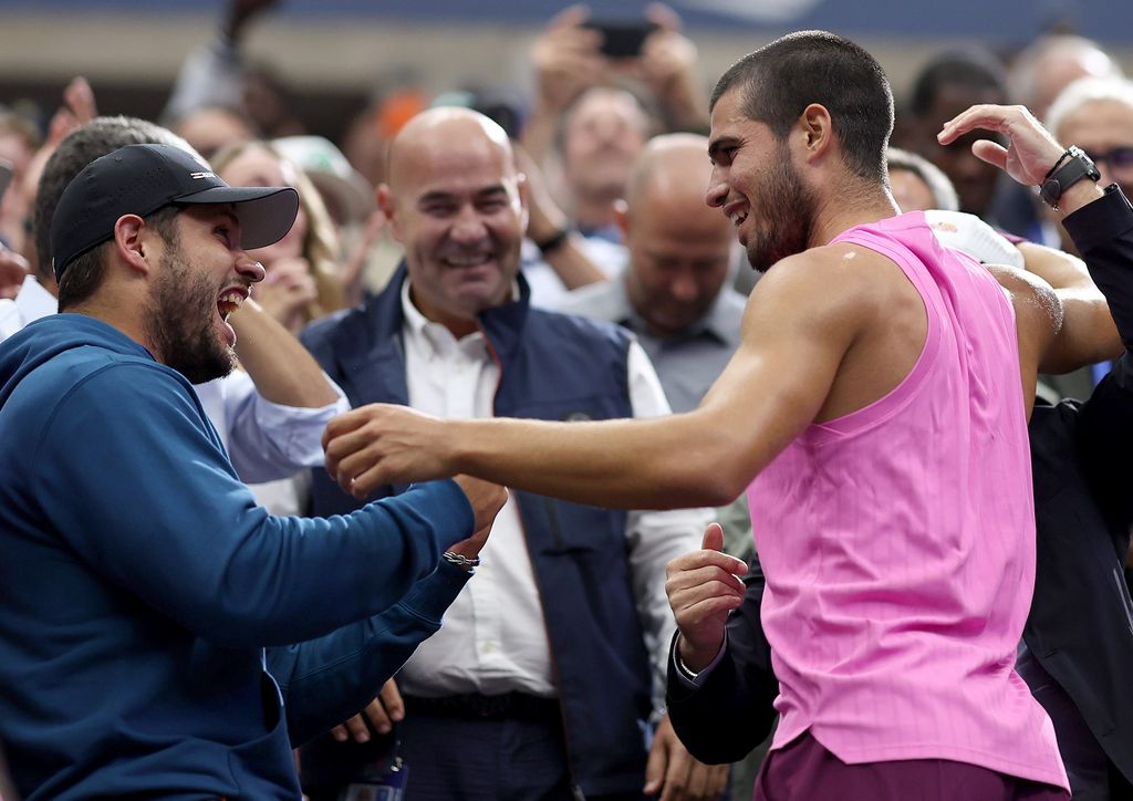 Los dos hermanos, celebrando la victoria en el US Open el pasado septiembre