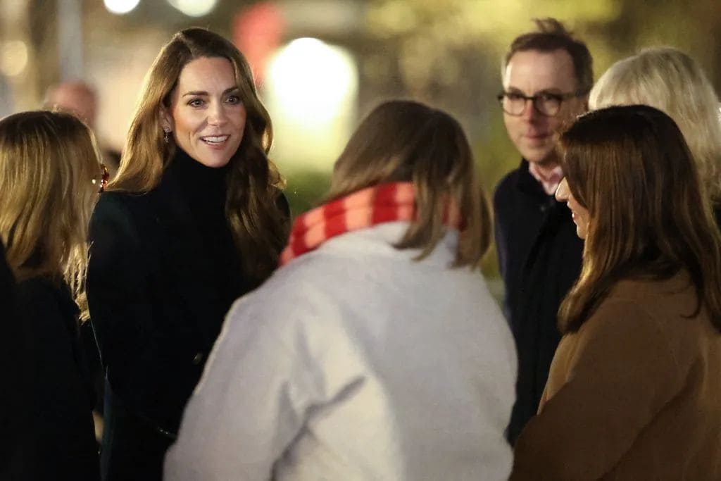 Kate Middleton en el Ever After Garden, Londres, 2025.