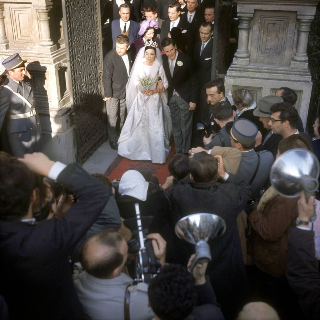 Look de novia de Margarita Gomez-Acebo de Bulgaria