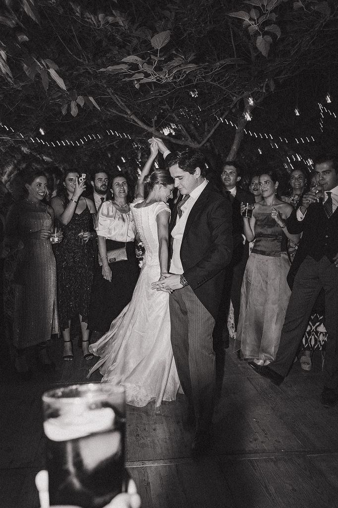 Vestido de novia de Fátima González