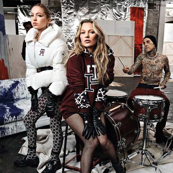 Kate Moss y su hija Lila Moss en la campaña de Tommy Hilfiger