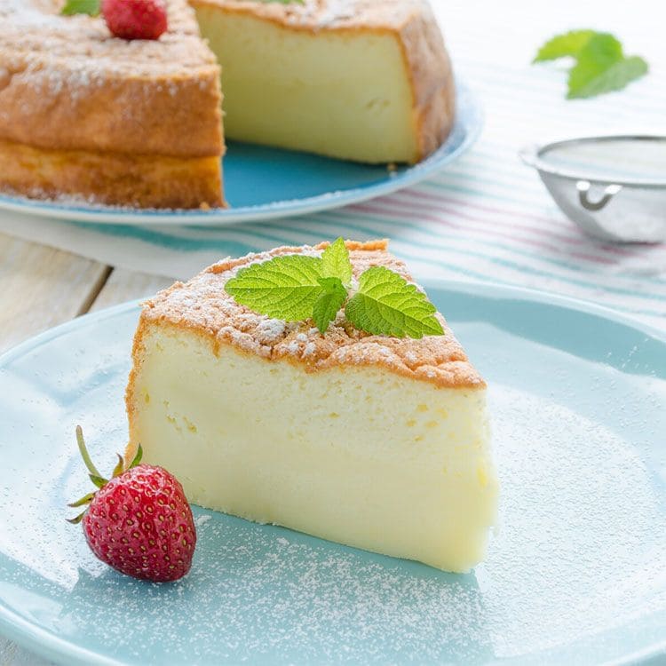 Tarta de queso japonesa con 4 ingredientes