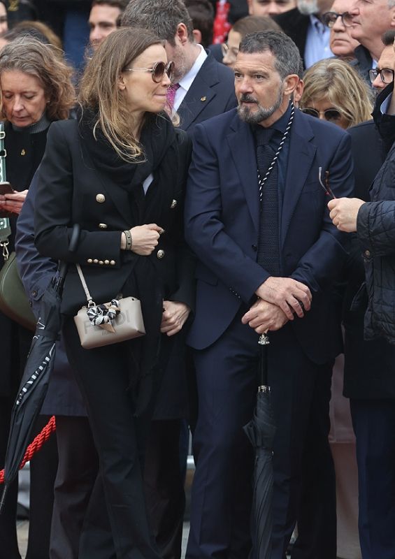 Antonio Banderas y Nicole Kimpel