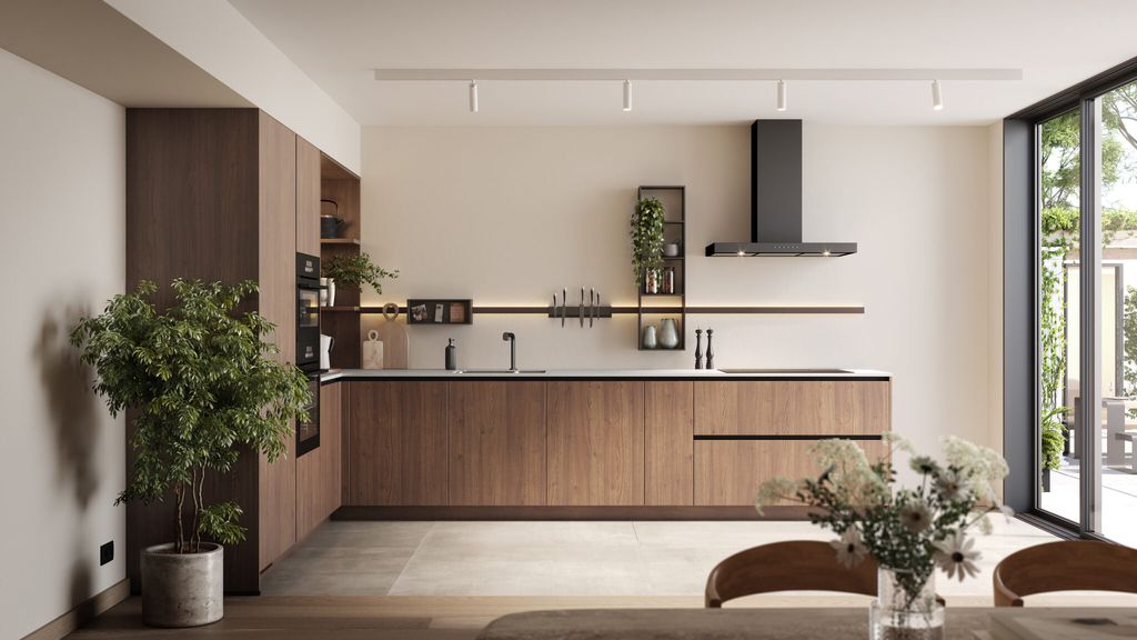Cocina amplia