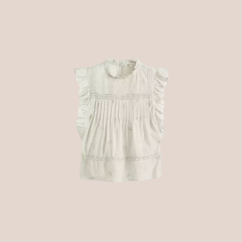Camisa con volantes