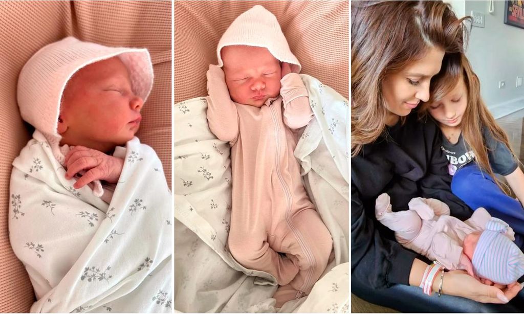 Hilaria y Alec Baldwin bebés