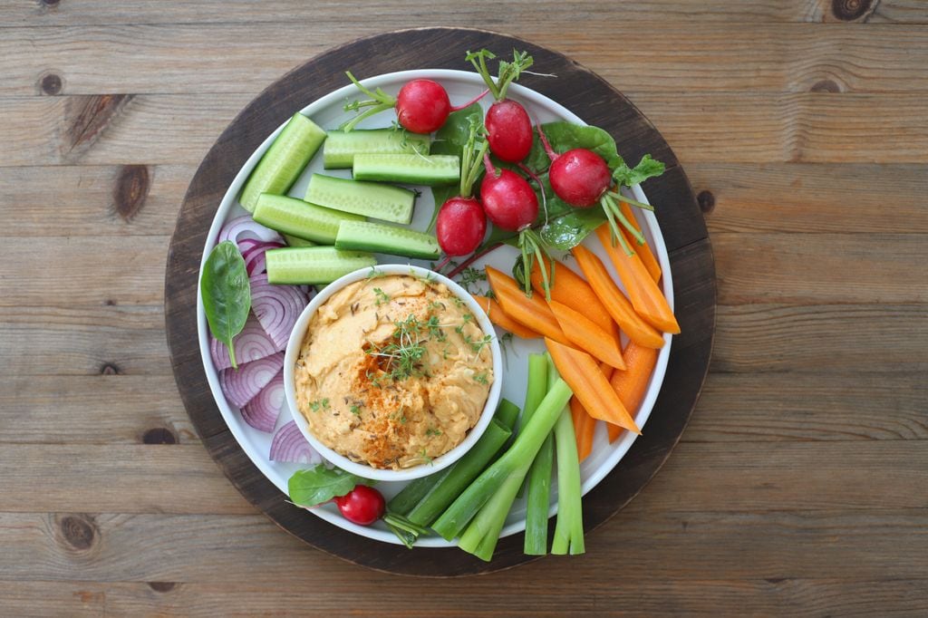 Obatzda, con crudités