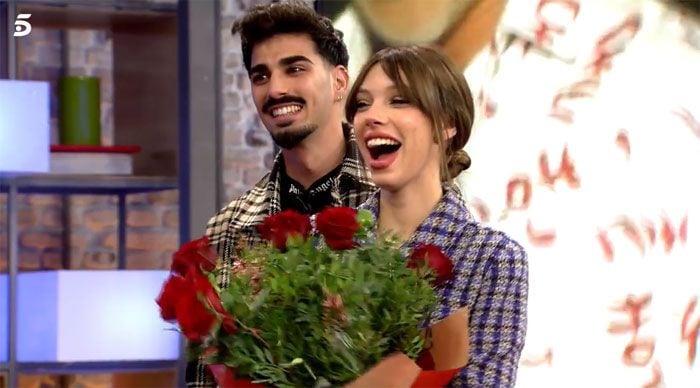 Alejandra Rubio y su novio