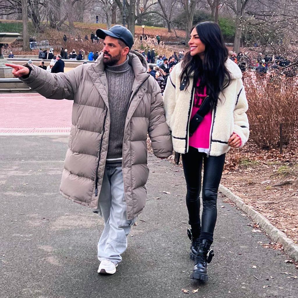 Alejandra Espinoza y su esposo Aníbal Marrero