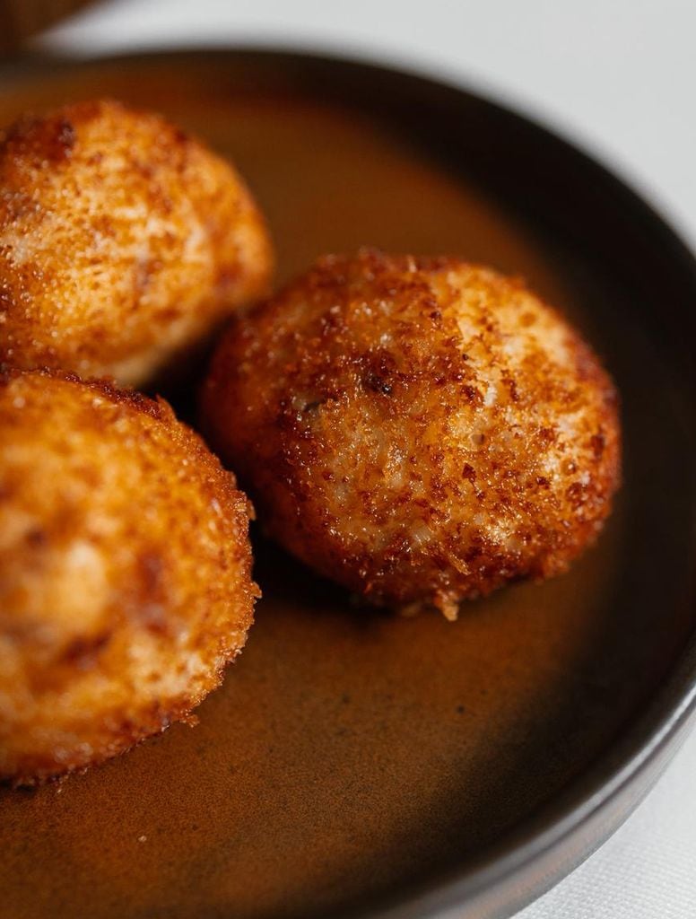 Croqueta de jamón de Salino.