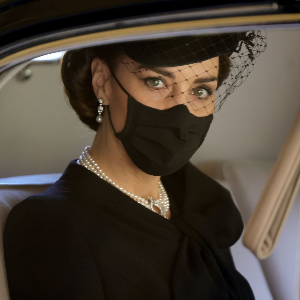 kate middleton honors prince philip and queen elizabeth with style at funeral