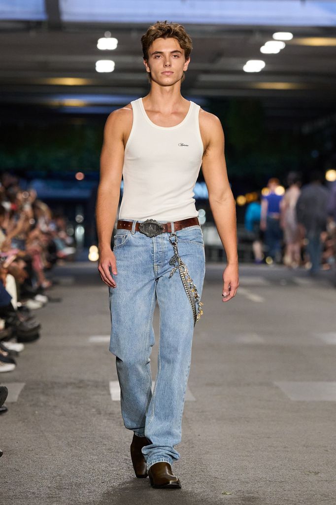 Jayden James en Vetements.
