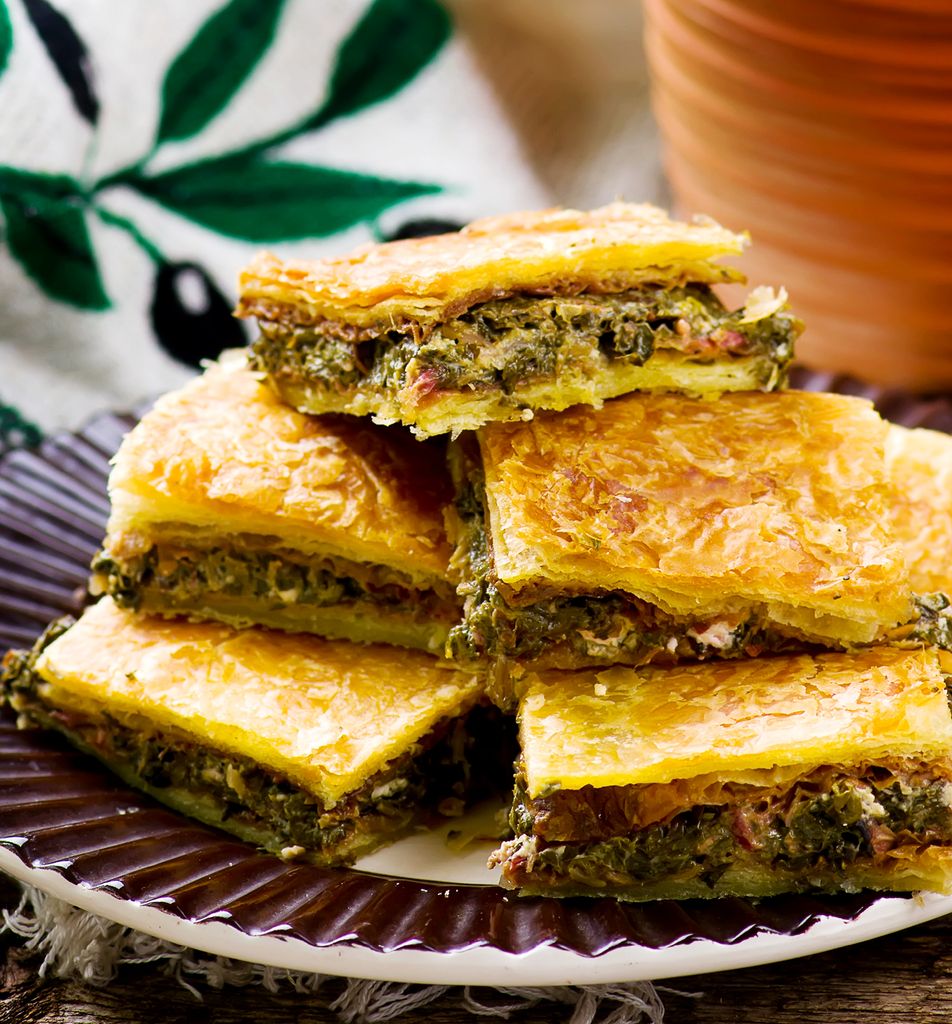 Tarta griega Hortopita.