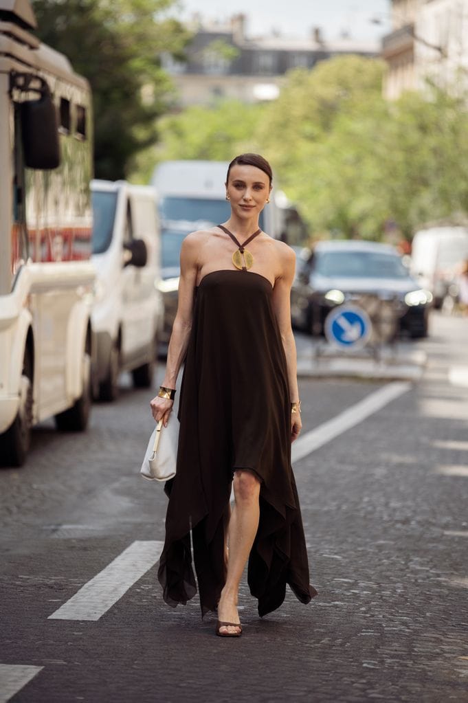 Vestido negro streetstyle
