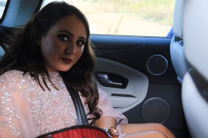 Rocío Flores en la boda de Ortega Cano