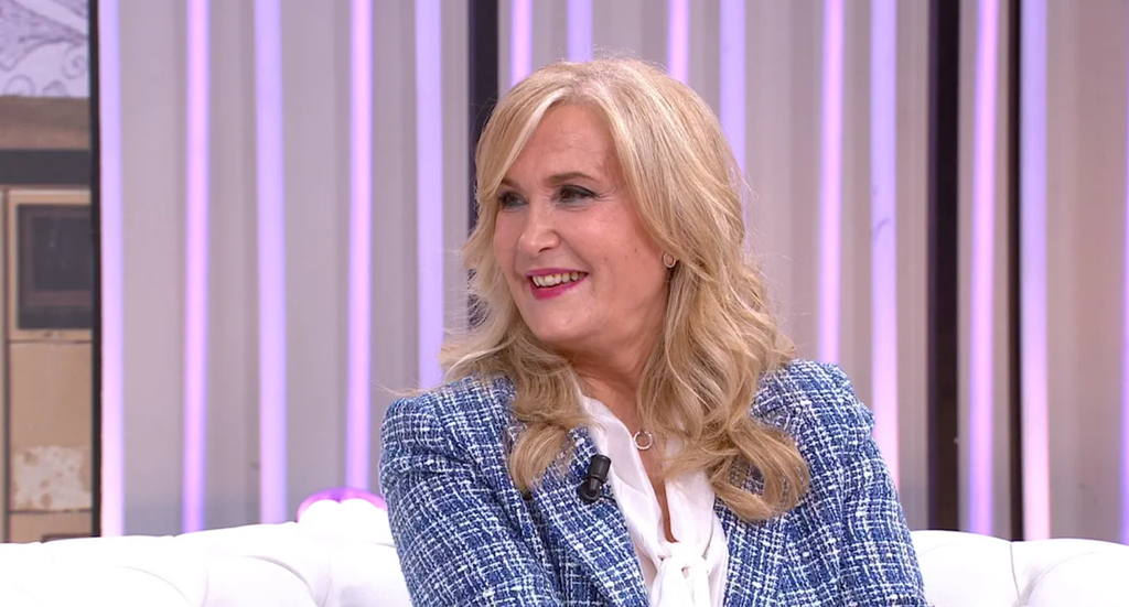 Nieves Herrero en su entrevista con Sonsoles Ónega.