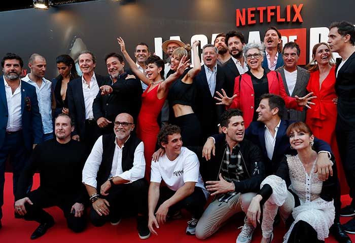 Premiere de La Casa de Papel en Madrid
