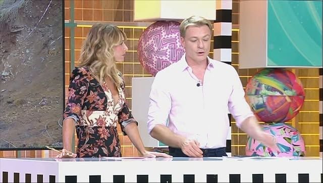 El dúo trabajando en el espacio televisivo 