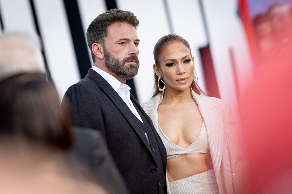 Ben Affleck y Jennifer Lopez en la premiere de The Mother LA